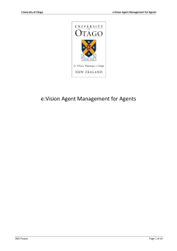 e:Vision Agent Management for Agents