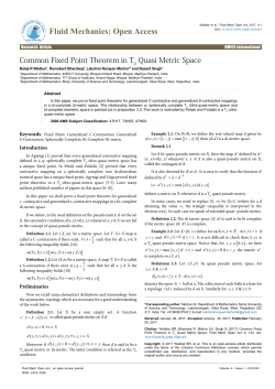 Common Fixed Point Theorem in T0 Quasi Metric Space