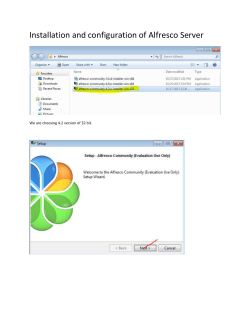 Alfresco-Integeration-PRPC - PDN