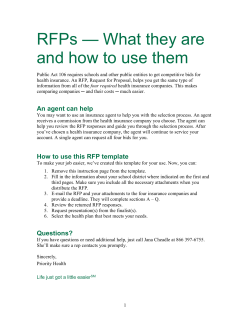 sample fully funded rfp for schools