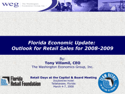 Drivers of Retail Sales - Florida Retail Federation