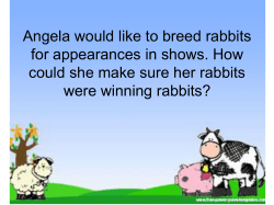 Your Task - Wildern VLE