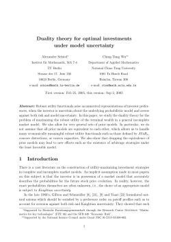 Duality theory for optimal investments under