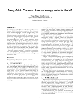 EnergyBrick: The smart low-cost energy meter for
