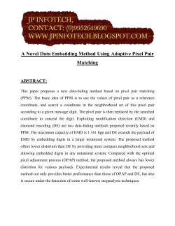 A Novel Data Embedding Method Using Adaptive