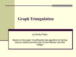 Graph Triangulation