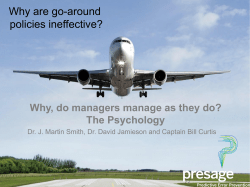 The Psychology - Flight Safety Foundation