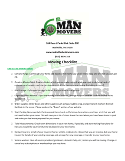 164 Rosa L Parks Blvd. Suite 202 Nashville, TN 37203 www