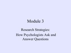 Goals Y Psychology: Scientific Study of Behavior and Mental