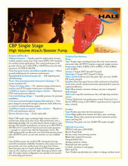 CBP Single Stage