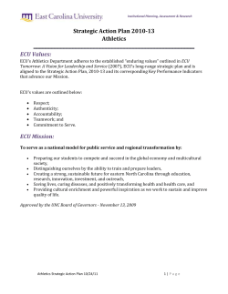 Athletics - East Carolina University
