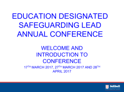 DSL annual conference 2017 (Powerpoint)