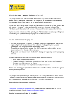 Read the role description and about the group`s remit