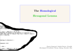 The Homological Hexagonal Lemma