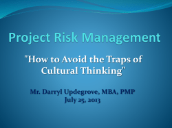 Project Risk Management