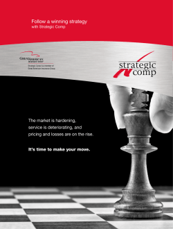 Follow a winning strategy - Great American Insurance Group