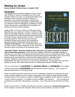 existentialism (and other themes) - International School Bangkok