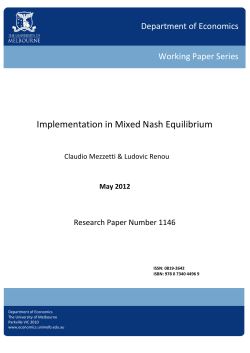 Implementation in Mixed Nash Equilibrium