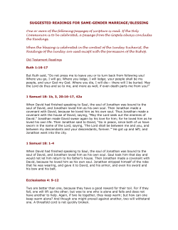 SUGGESTED READINGS FOR SAME