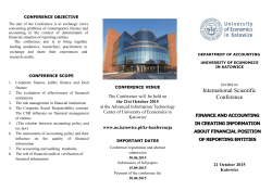 conference objective