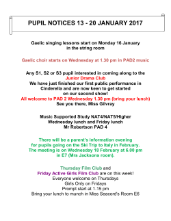 pupil notices 4 -10 february 2011