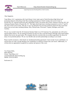 2012 All American Summer Duals Like-In-Kind