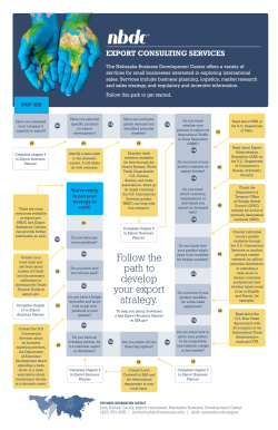 Follow the path to develop your export strategy.