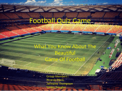 Football Quiz Game
