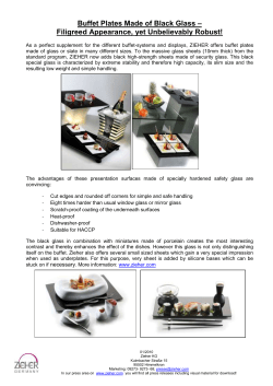 Art de Buffet &ndash; die First Class am Buffet