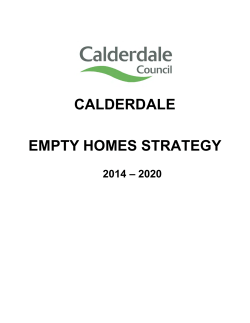 Empty Homes Strategy 2014