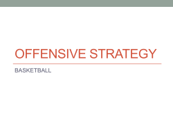 Offensive Strategy