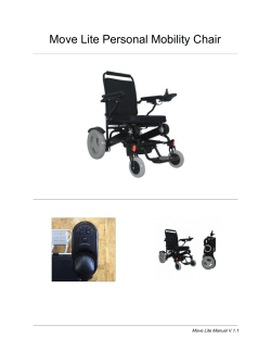 Move Lite Personal Mobility Chair
