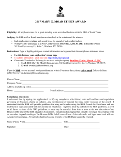 2017 Mary g. moad ethics award