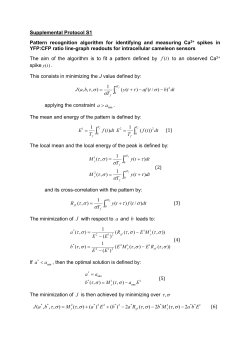 APPENDIX : Maximum likelihood estimation algorithm