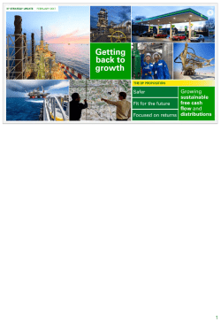 Strategy Update 2017