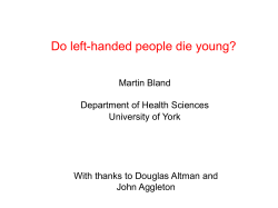 Left-handed bowlers likely to die younger