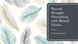 Beyond Struggle: Flourishing with Mental Illness