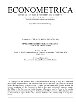 Market Microstructure Invariance: Empirical Hypotheses
