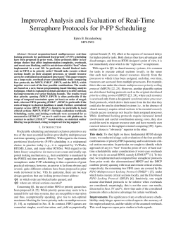 Improved Analysis and Evaluation of Real-Time