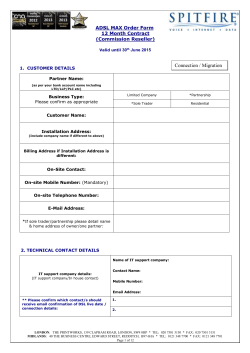 isp order form