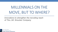 Millennials on the move, but to where?