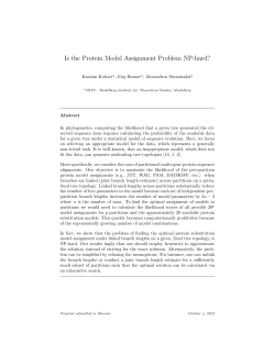 Is the Protein Model Assignment Problem NP