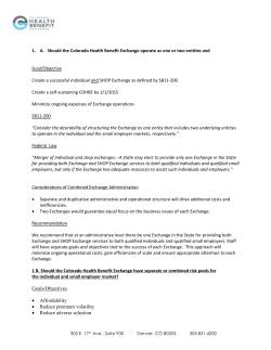 Attachment A Review of Risk Pool Studies and Recommendations