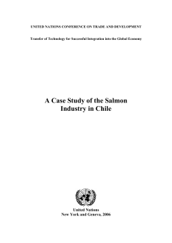 A Case Study of the Salmon Industry in Chile