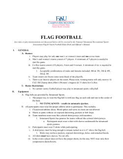 FLAG FOOTBALL