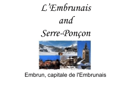 L`Embrunais et Serre-Pon&ccedil;on