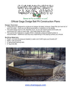 Gaga Dodgeball Construction Plans