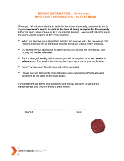 Xperience Realty Application Form