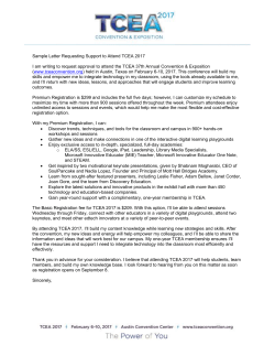 Sample Memo: Requesting Employer Support