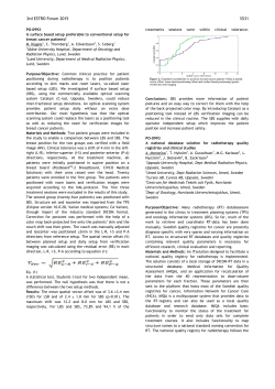 A national database solution for radiotherapy quality registries and